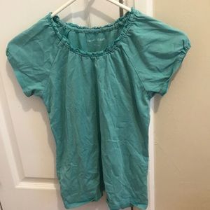 Summery Teal Garnet Hill Kids T-shirt